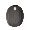 Made By Hand - Loftlampe - Knit-Wit 65 High Oval Ceiling - Black