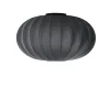 Made By Hand - Loftlampe - Knit-Wit 76 Oval Ceiling/Wall - Black