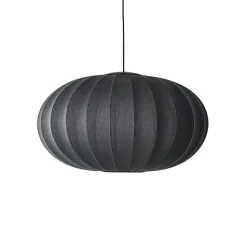 Made By Hand - Pendel - Knit-Wit 76 Oval Pendant LED - Black