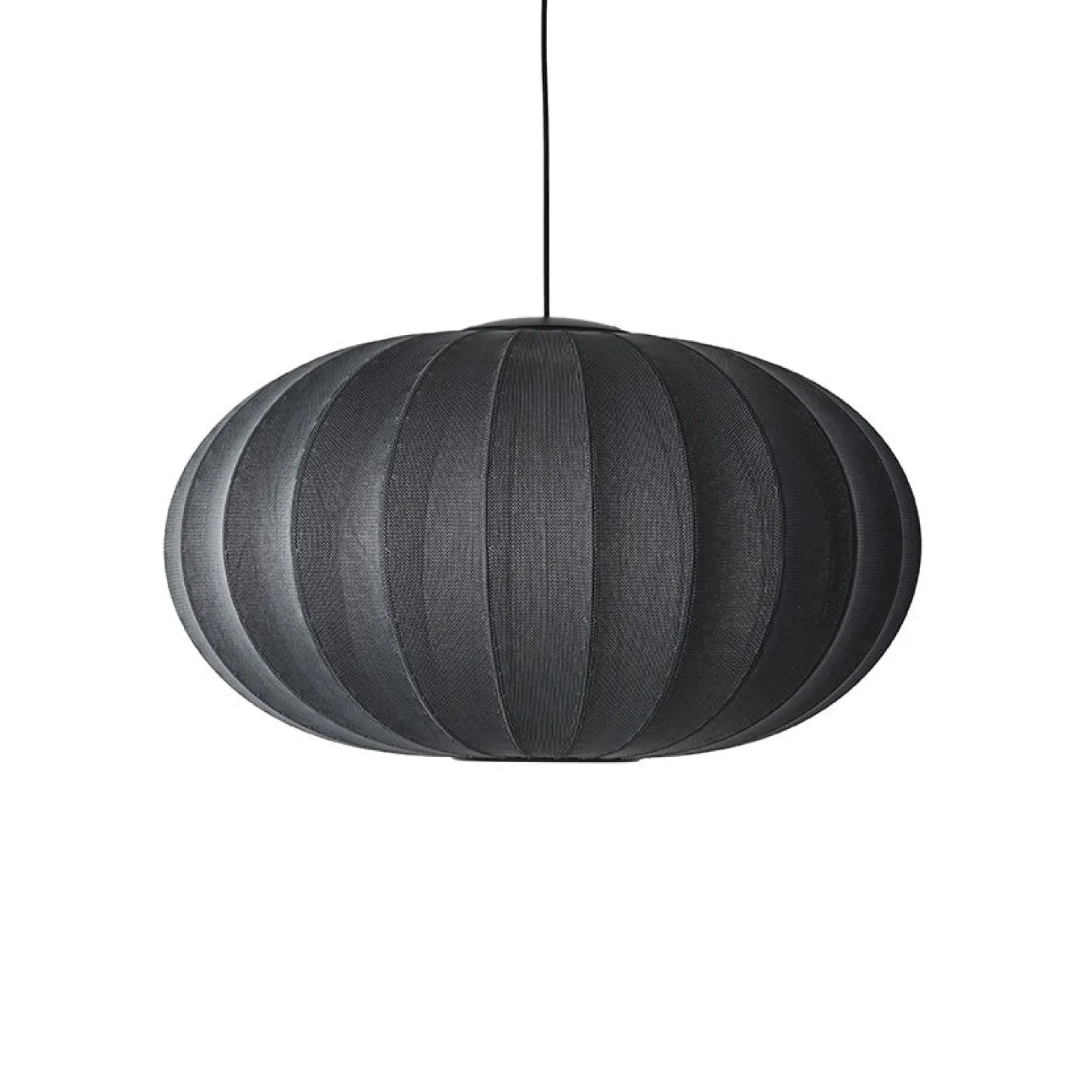 Made By Hand - Pendel - Knit-Wit 76 Oval Pendant LED - Black