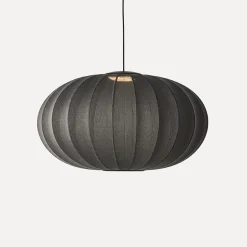 Made By Hand - Pendel - Knit-Wit 76 Oval Pendant LED - Black