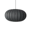 Made By Hand - Pendel - Knit-Wit 76 Oval Pendant - Black