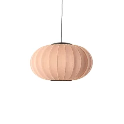 Made By Hand - Pendel - Knit-Wit 57 Oval Pendant LED - Coral