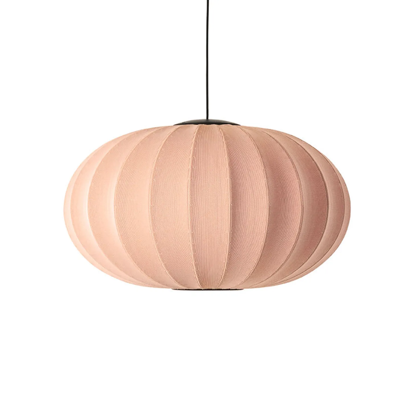 Made By Hand - Pendel - Knit-Wit 76 Oval Pendant LED - Coral