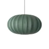 Made By Hand - Pendel - Knit-Wit 76 Oval Pendant - Tweed Green