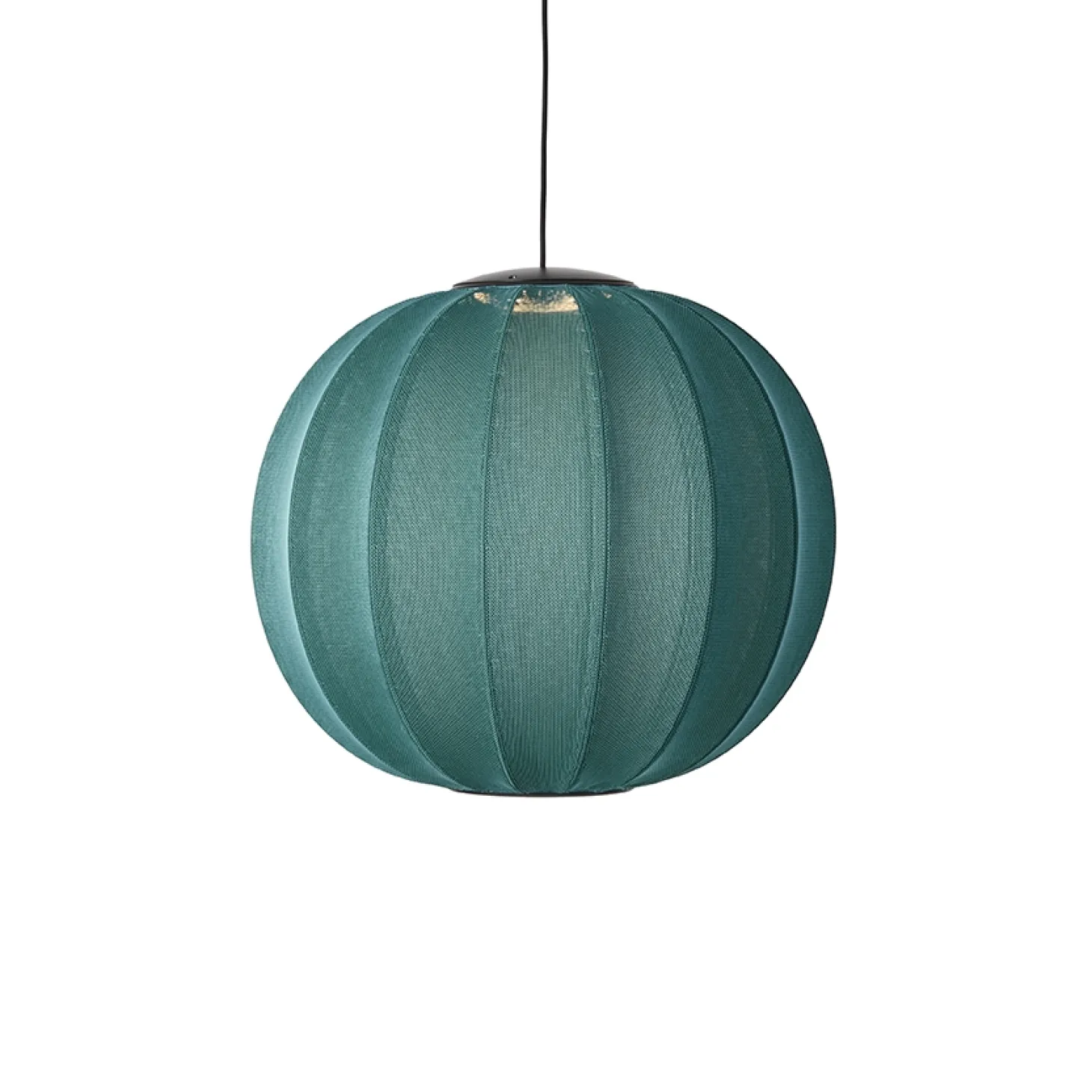 Made By Hand - Pendellampe - Knit-Wit 60 Round Pendant LED - Seagrass