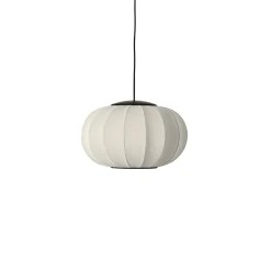Made By Hand - Pendellampe - Knit-Wit 45 Oval Pendant LED - Pearl White