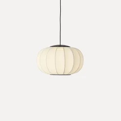 Made By Hand - Pendellampe - Knit-Wit 45 Oval Pendant LED - Pearl White