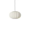 Made By Hand - Pendellampe - Knit-Wit 45 Oval Pendant - Pearl White
