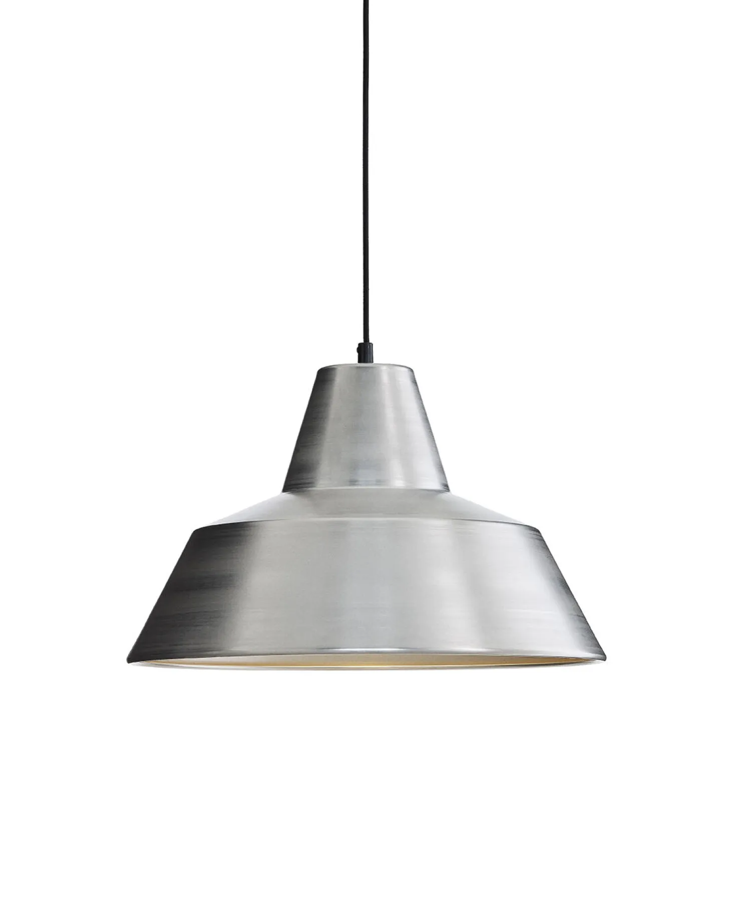 Made By Hand - Værkstedslampe Ø50 - Aluminum