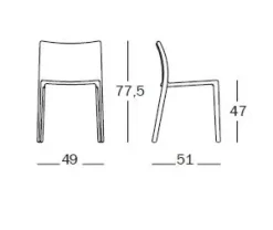 Magis - Stol - Air-Chair - hvid