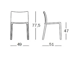 Magis - Stol - Air-Chair - Sort