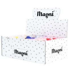 Magni - Badeand, rød, gul, blå og pink, assorteret farve, pris er for 1 stk.