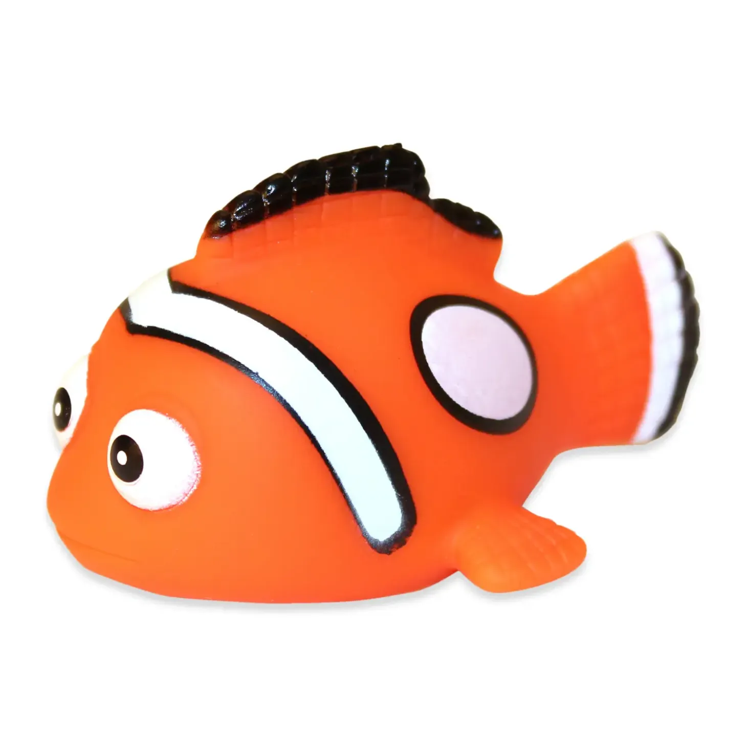 Magni - Badedyr, orange klovnefisk med lys