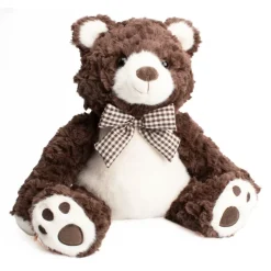 Magni - Bamse bjørn med butterfly, 25 cm. / Magni - Teddy bear with bow tie, 25 cm.