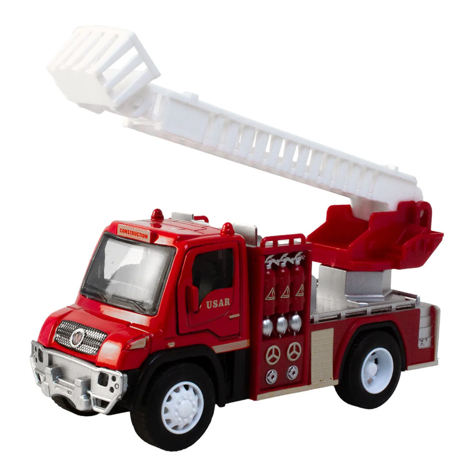 Magni - Brandbil med pull-back, model 1
