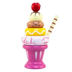 Magni - Isdessert med stabelfunktion, assorteret farve, pris er for 1 stk.