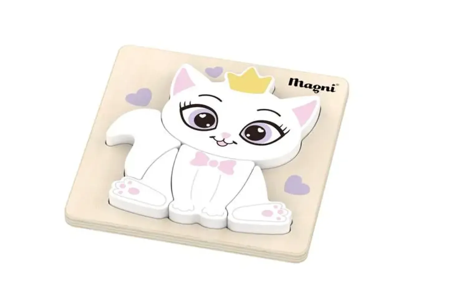 Magni - Prinsesse kat puslespil, FSC 100%