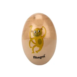 Magni - Rasleæg med Noahs Ark, beige abe