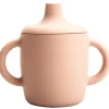 Magni - Silikone kop med drikketud. Dusty rose, LFBG godkendt