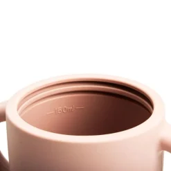 Magni - Silikone kop med drikketud. Dusty rose, LFBG godkendt