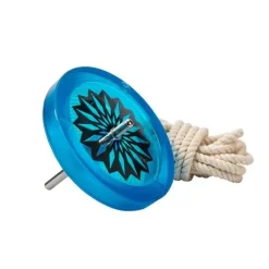 Magni - Snurretop blå med snor / Magni - Spinning top blue with string