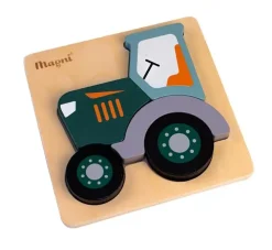 Magni - Traktor puslespil, FSC 100%