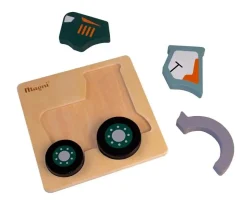 Magni - Traktor puslespil, FSC 100%