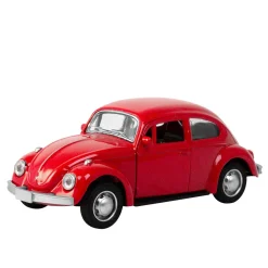 Magni - VW Folkevogn bil med pull-back, assorteret farve, pris er for 1 stk.