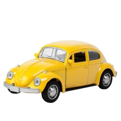Magni - VW Folkevogn bil med pull-back, assorteret farve, pris er for 1 stk.