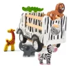 Magni - Zoo Bil med pull-back, FSC 100%
