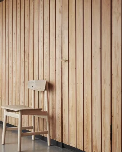 Mater - Stol - Conscious Chair 3162 - Sæbebehandlet eg/coffee waste light