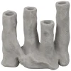 Mette Ditmer - ART PIECE four-lysestage - Light grey