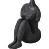 Mette Ditmer - ART PIECE Sitting Woman - Sort