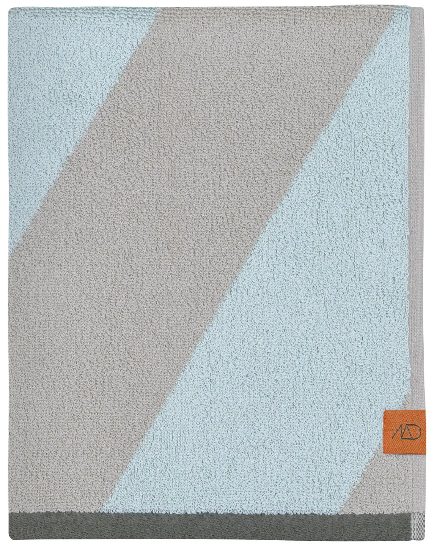 Mette Ditmer - DIAGONAL guest towel, 2-pack - Mint