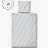 Mette Ditmer - DIAGONAL-sengesæt - Light grey/Sand - W140 x L220 cm