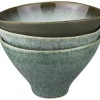 Mette Ditmer - ELEMENTS bowl, medium, 3-pack - Green tones