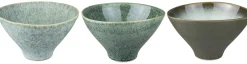 Mette Ditmer - ELEMENTS bowl, medium, 3-pack - Green tones
