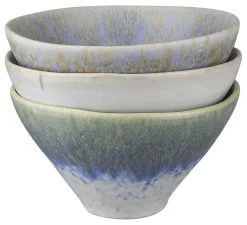 Mette Ditmer - ELEMENTS bowl, small, 3-pack - Blue tones