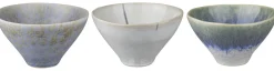 Mette Ditmer - ELEMENTS bowl, small, 3-pack - Blue tones