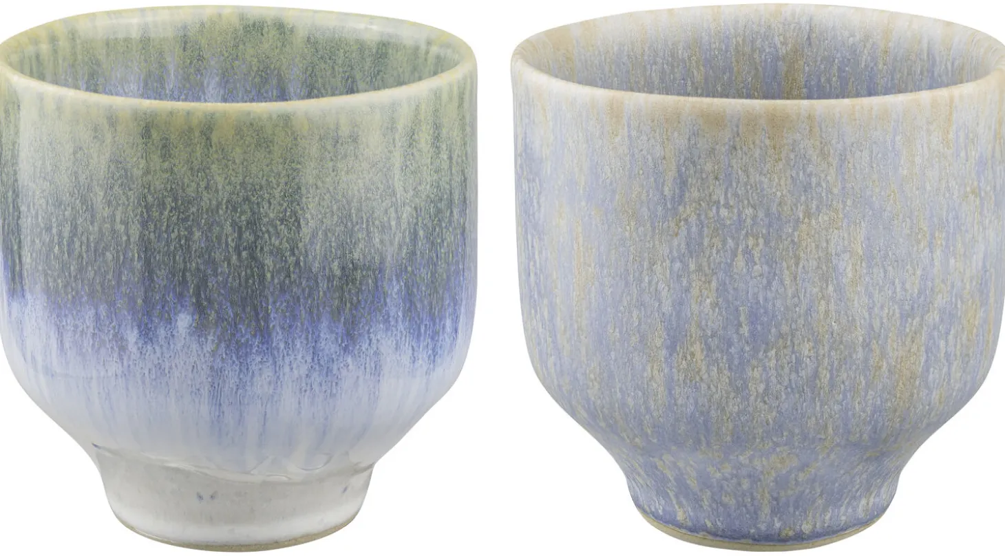 Mette Ditmer - ELEMENTS Mug, 2-pack - Blue tones