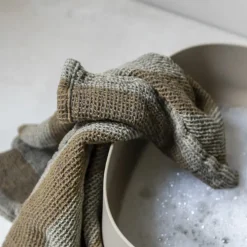 Mette Ditmer - ELVIRA viskestykke - Sand