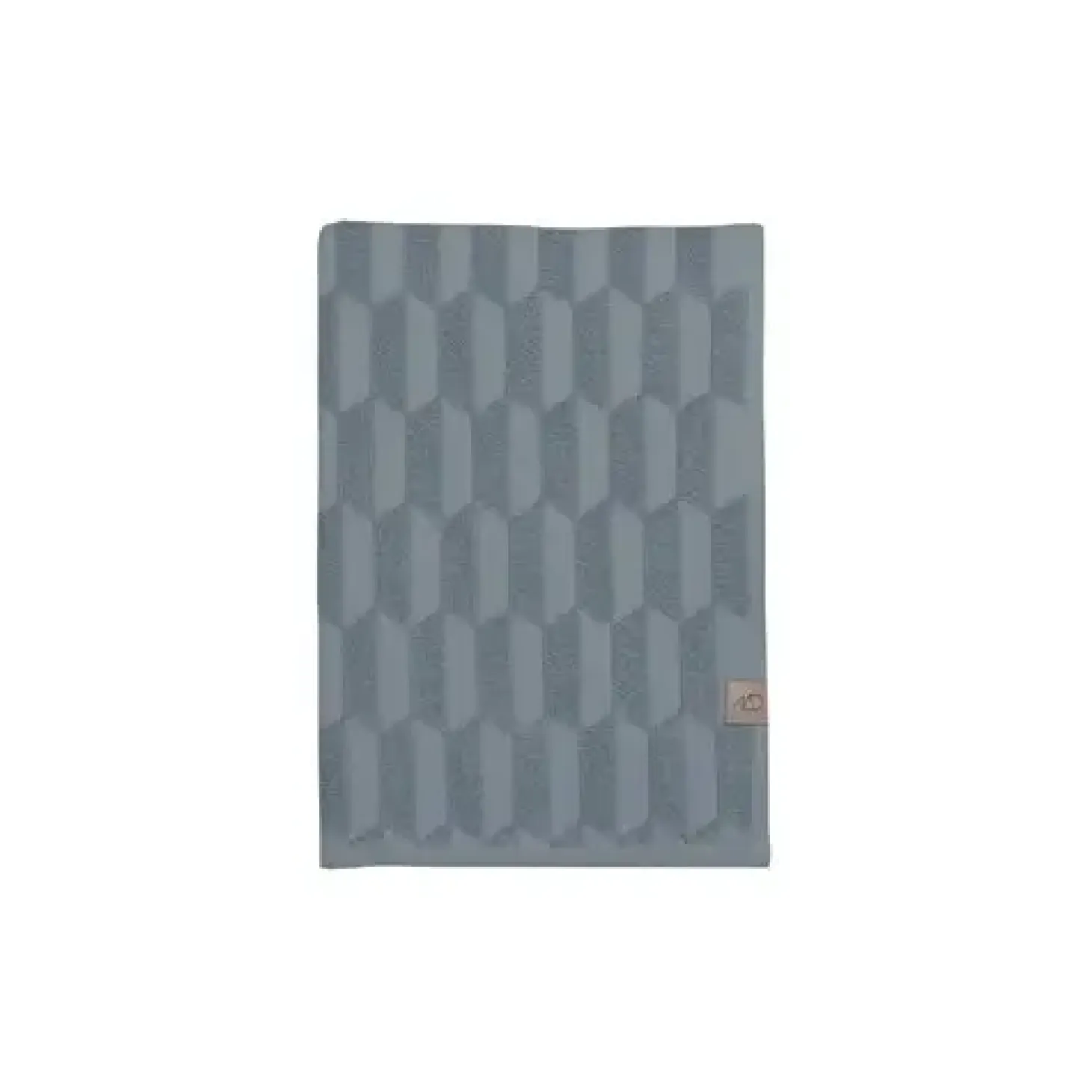 Mette Ditmer - GEO gæstehåndklæde (2-pack) - Stone Blue