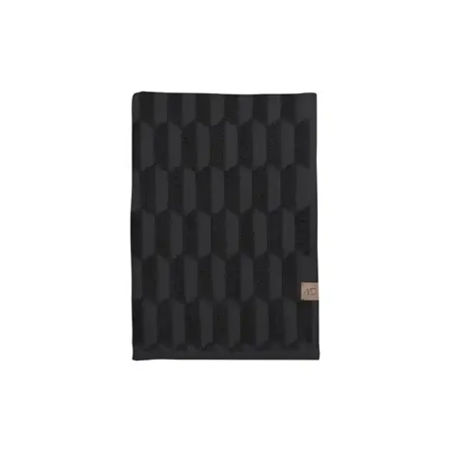 Mette Ditmer - GEO gæstehåndklæde (2-pack) - Sort