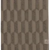 Mette Ditmer - GEO-håndklæde - Nougat - W50 x L95 cm