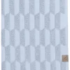 Mette Ditmer - GEO-håndklæde - Light Blue - W70 x L133 cm