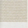 Mette Ditmer - GRID håndklæde, Sand / Off-white