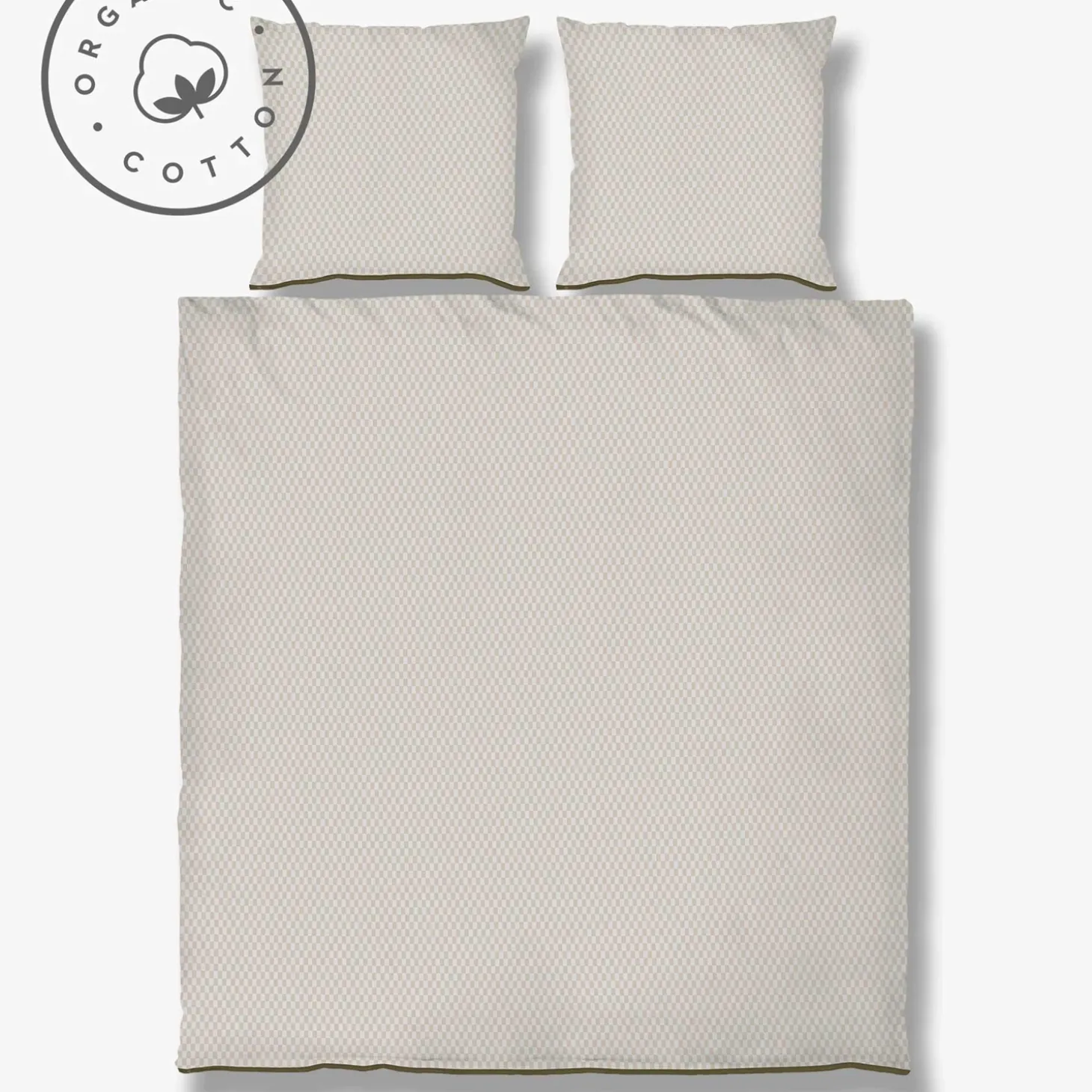 Mette Ditmer - MINI-sengesæt - Sand/Light grey - W200 x L220 cm
