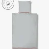 Mette Ditmer - MINI-sengesæt - Light blue/Tan - W140 x L220 cm