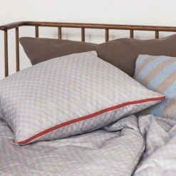 Mette Ditmer - MINI-sengesæt - Light blue/Tan - W140 x L220 cm